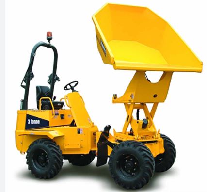 3 Tonne Swivel Dumper